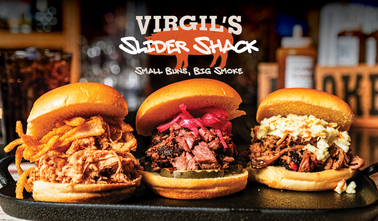 Virgil's Slider Shack | Small buns, big smoke