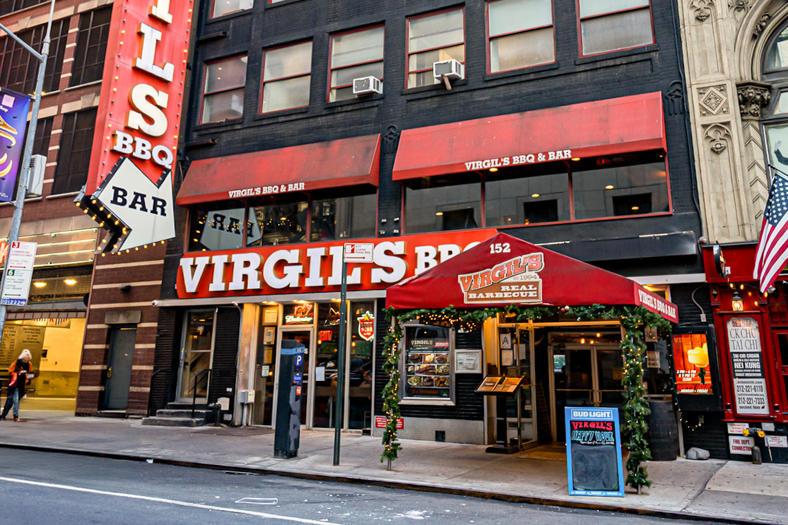 Virgil's Real BBQ in Times Square
