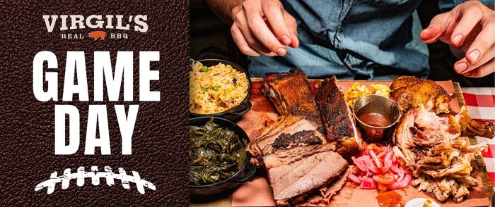 Game Day Starts at Virgil’s BBQ!