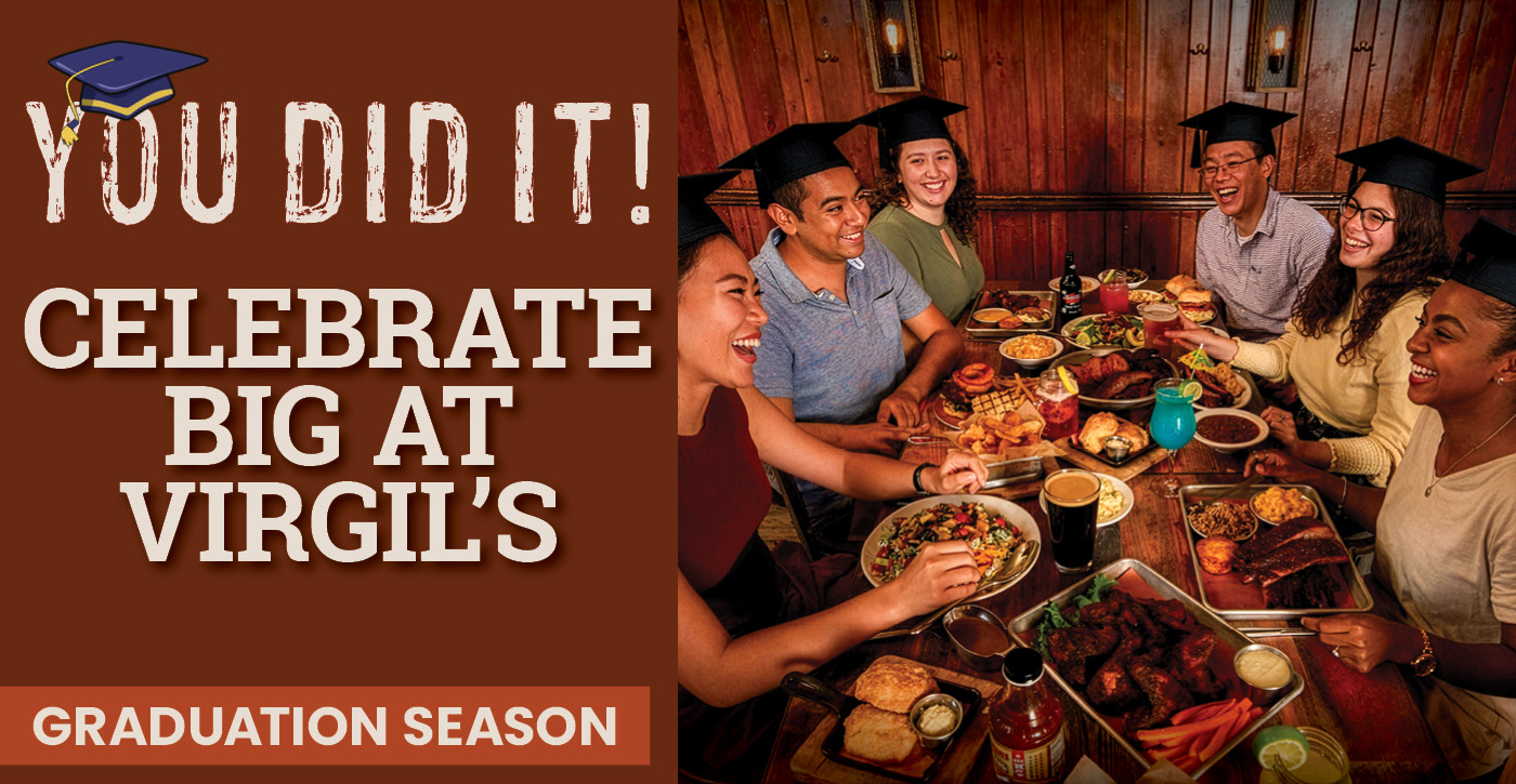 Graduation Parties at Virgil’s Real BBQ