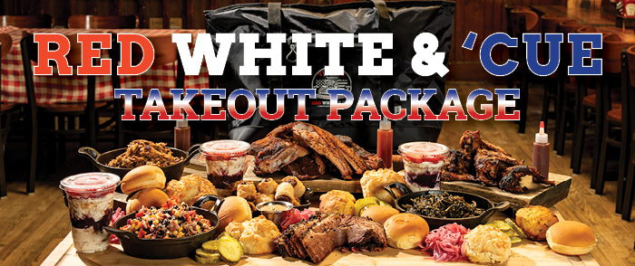 Red, White & ‘Cue Takeout Package