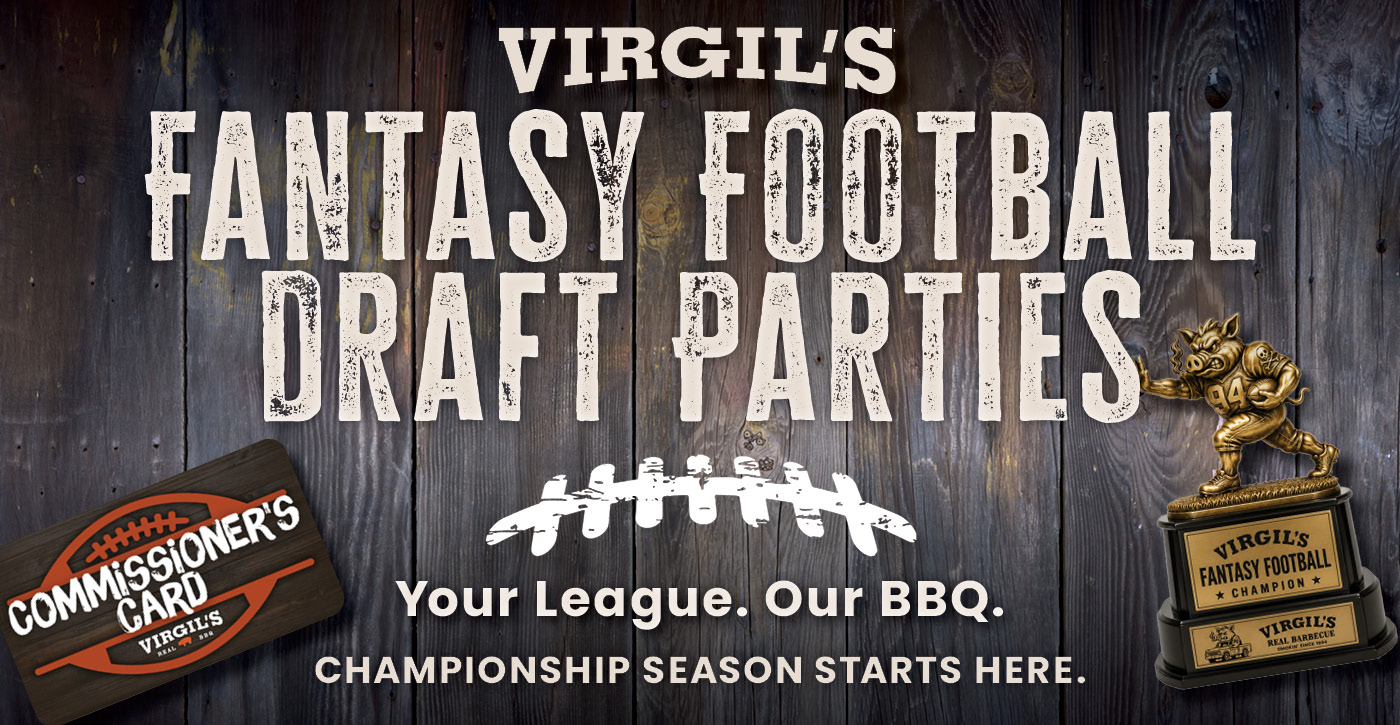 Fantasy Football Draft Parties at Virgil's